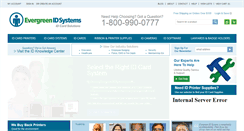 Desktop Screenshot of evergreenid.com